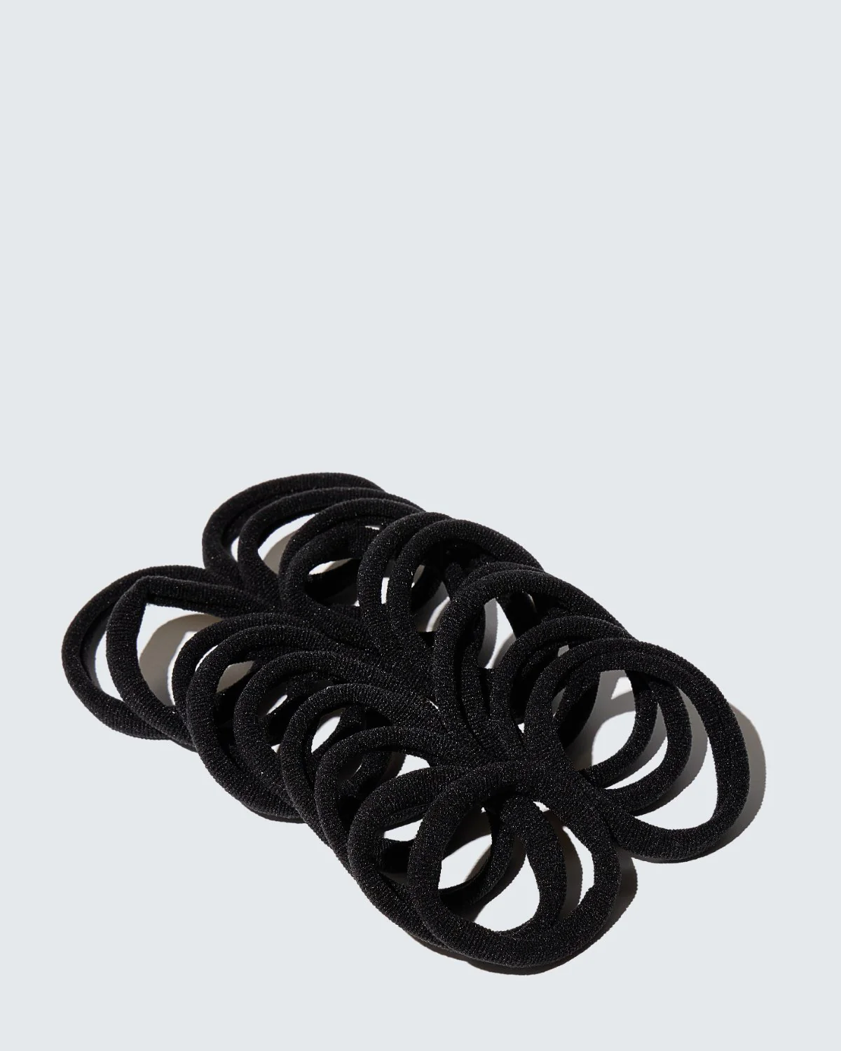 Elastic Hair Ties, 20-Pack, Noir - Image 4
