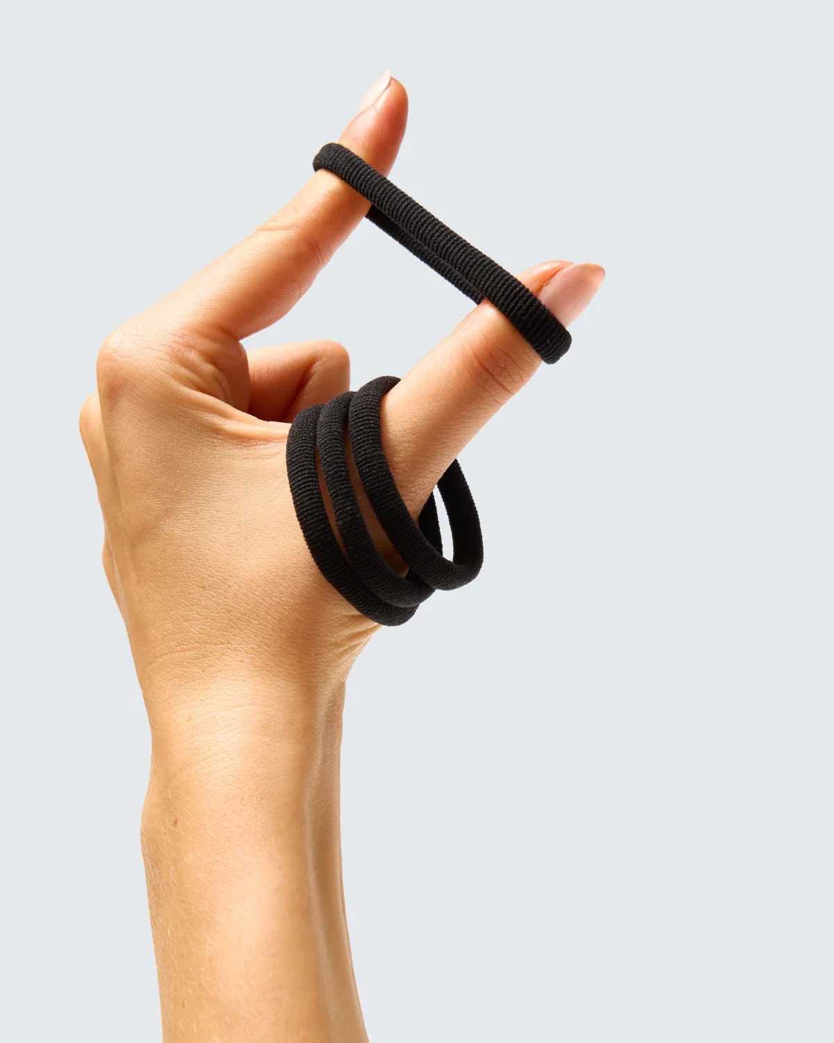 Elastic Hair Ties, 20-Pack, Noir - Image 6