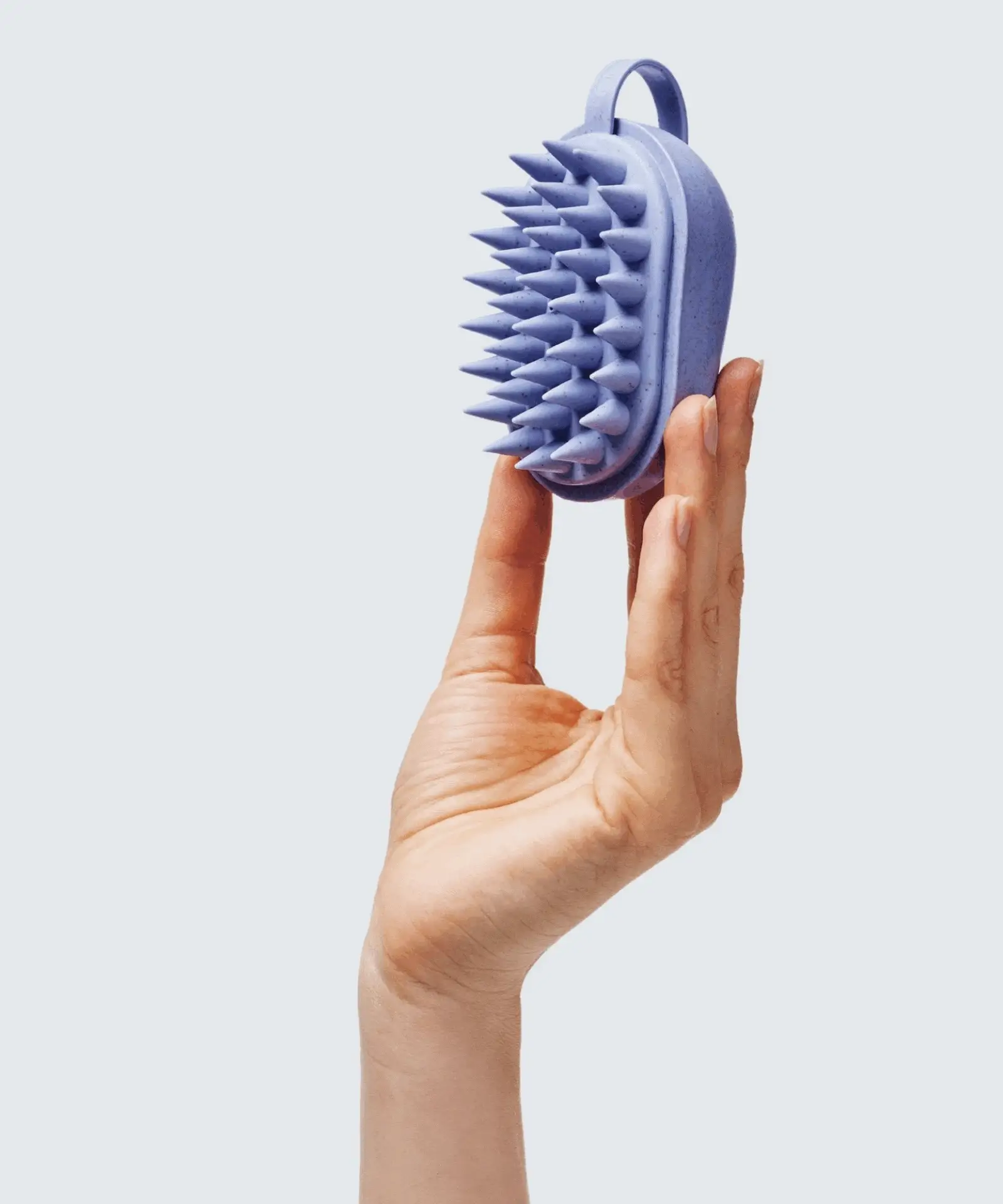 In-Shower Shampoo Brush, Bleu-violet - Image 3
