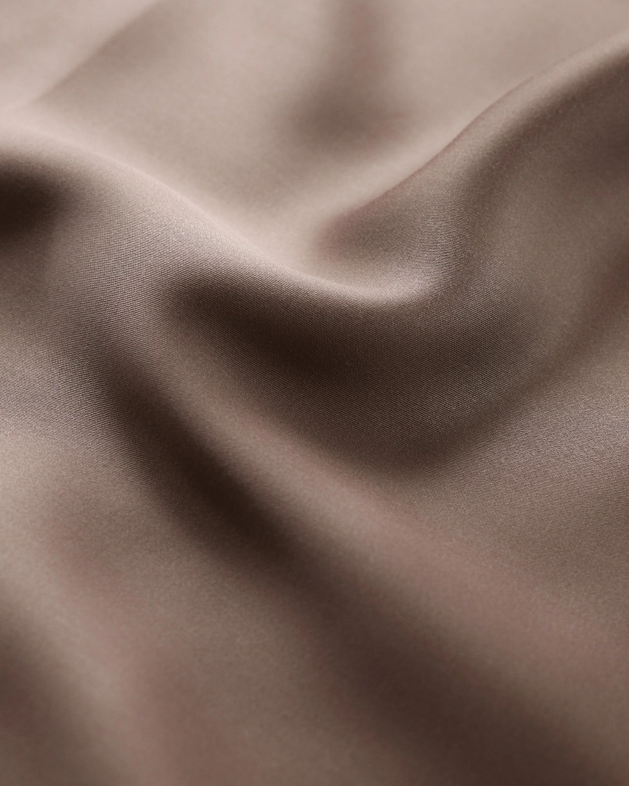 Silky Bamboo Flat Sheet, Moka - Image 6