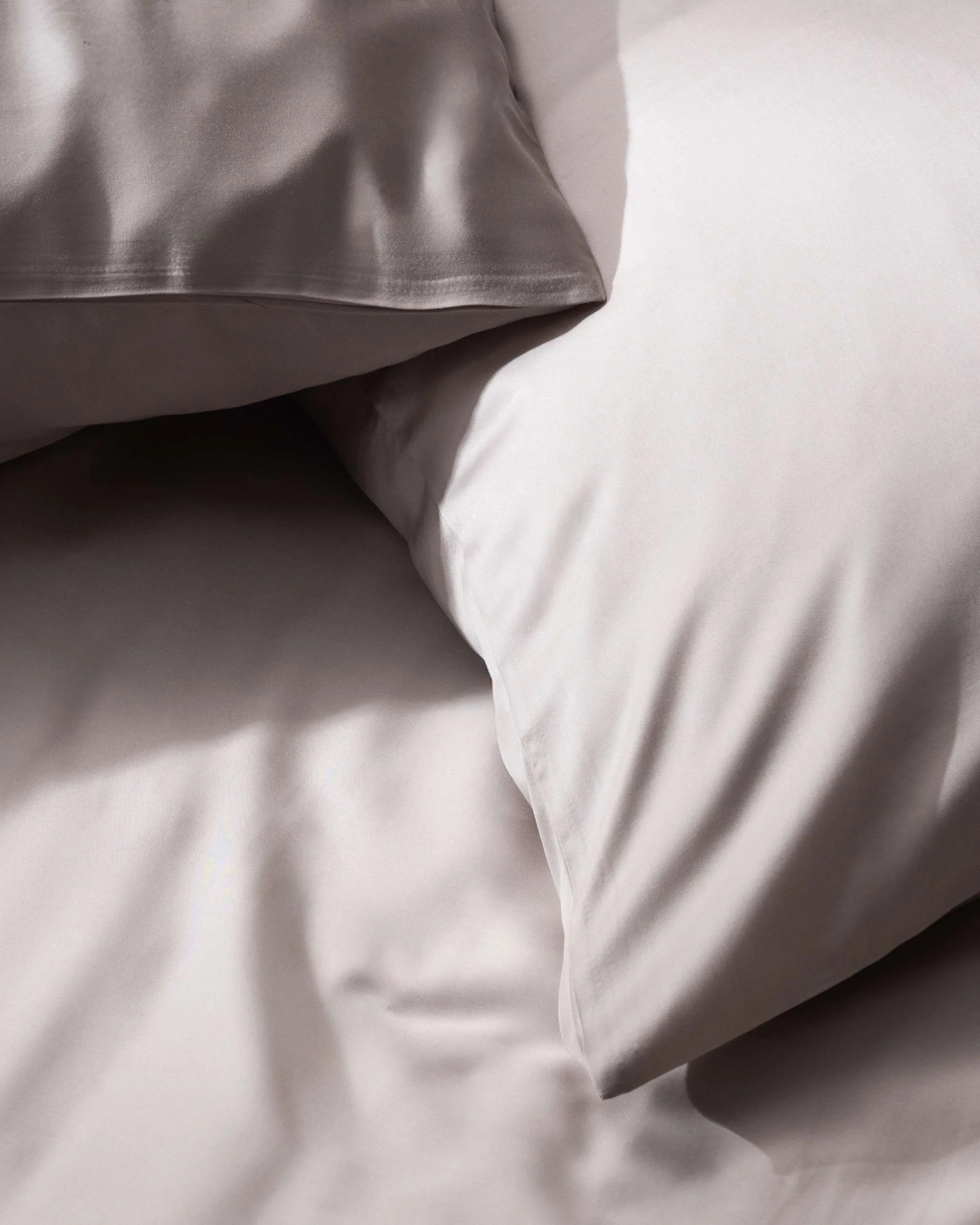 Silky Bamboo Flat Sheet, Gris Doux - Image 9
