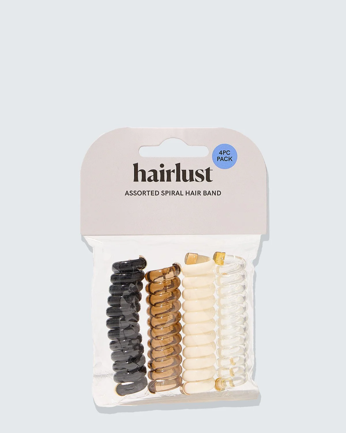 Spiral Hair Bands, 4-Pack - Image 6