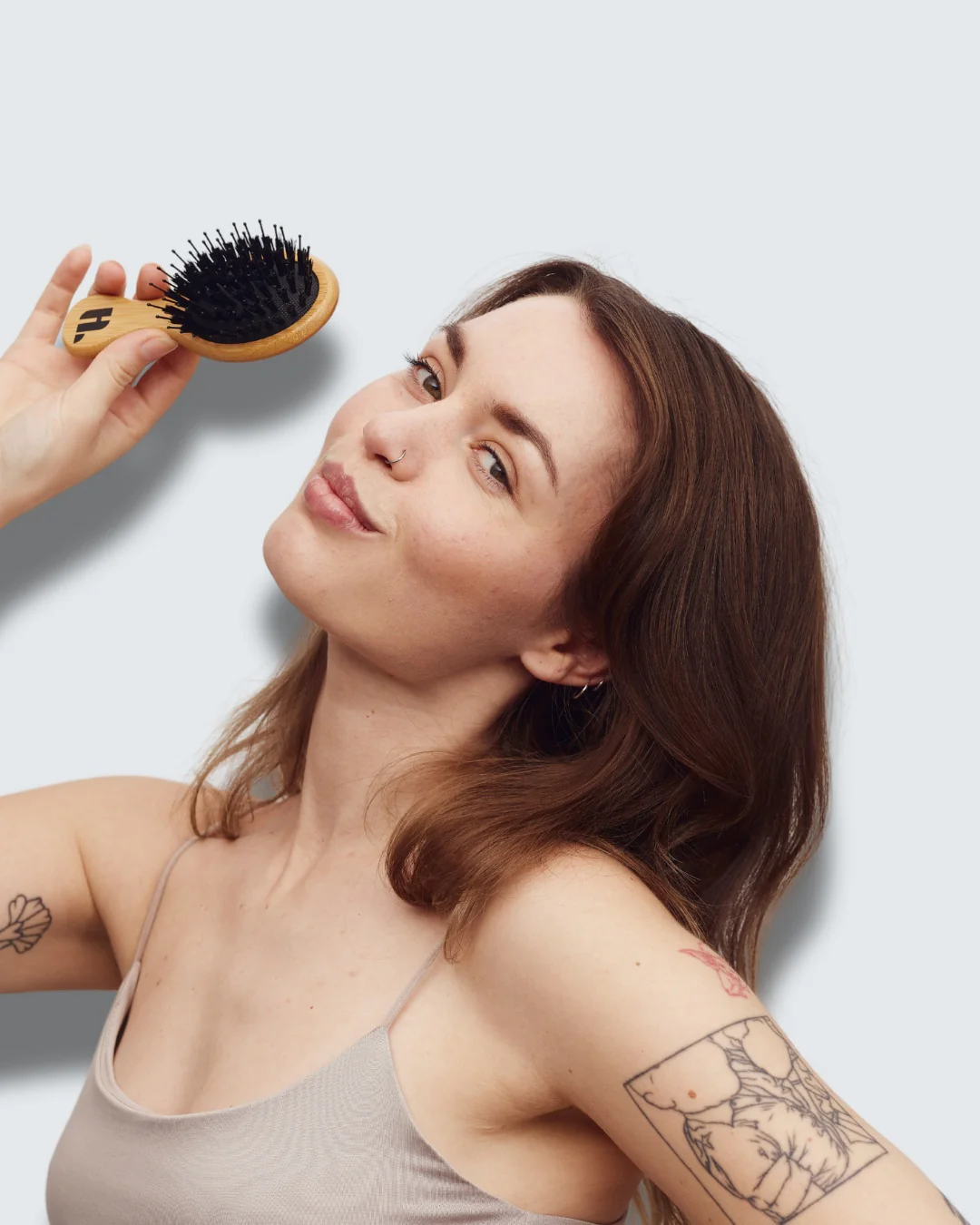 Vegan Bristle Brush, Small - Image 6